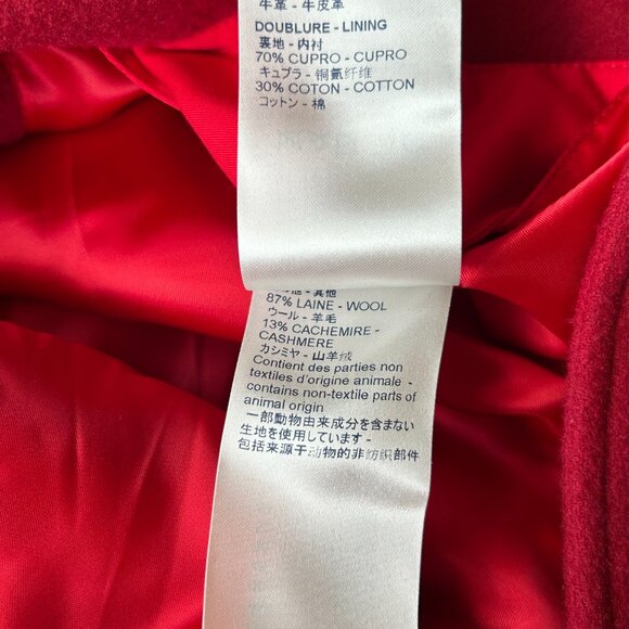 Louis Vuitton Red & White Dreaming Varsity Jacket - Picture 5 of 6